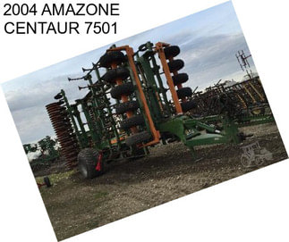 2004 AMAZONE CENTAUR 7501