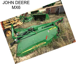 JOHN DEERE MX6