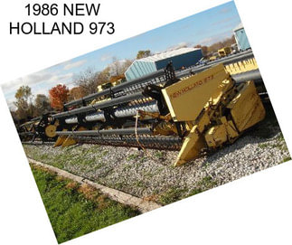 1986 NEW HOLLAND 973