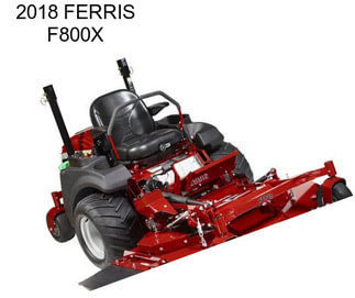 2018 FERRIS F800X