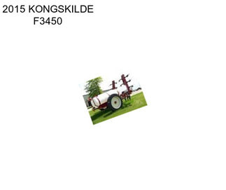 2015 KONGSKILDE F3450