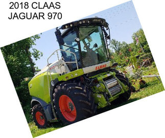 2018 CLAAS JAGUAR 970