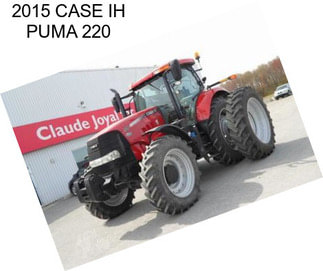 2015 CASE IH PUMA 220