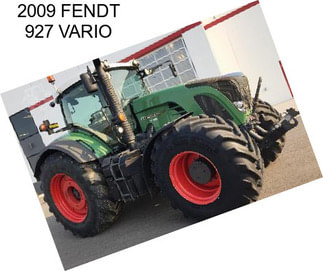 2009 FENDT 927 VARIO