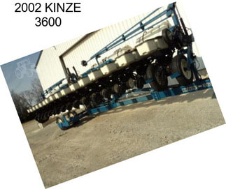 2002 KINZE 3600