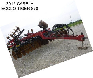 2012 CASE IH ECOLO-TIGER 870