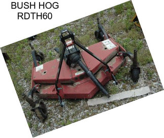 BUSH HOG RDTH60