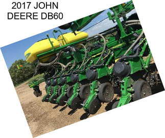 2017 JOHN DEERE DB60