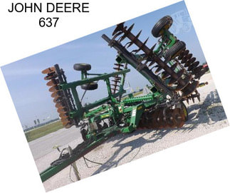 JOHN DEERE 637