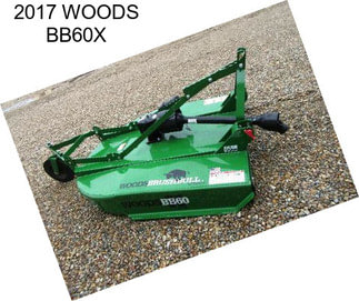 2017 WOODS BB60X