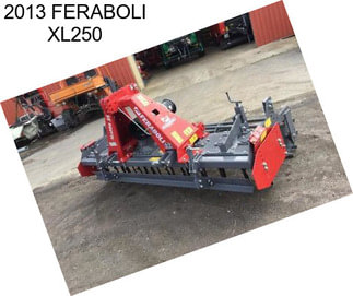 2013 FERABOLI XL250