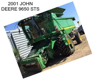 2001 JOHN DEERE 9650 STS