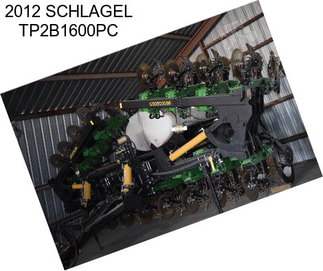 2012 SCHLAGEL TP2B1600PC