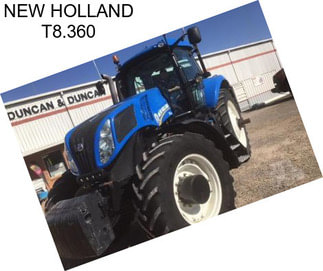 NEW HOLLAND T8.360