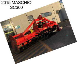 2015 MASCHIO SC300