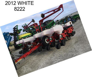 2012 WHITE 8222