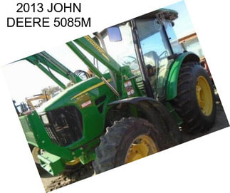 2013 JOHN DEERE 5085M