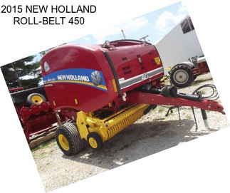 2015 NEW HOLLAND ROLL-BELT 450