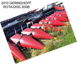 2010 GERINGHOFF ROTA-DISC 830B