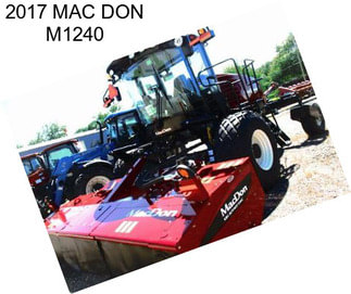 2017 MAC DON M1240
