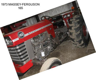 1973 MASSEY-FERGUSON 165