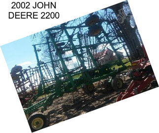 2002 JOHN DEERE 2200