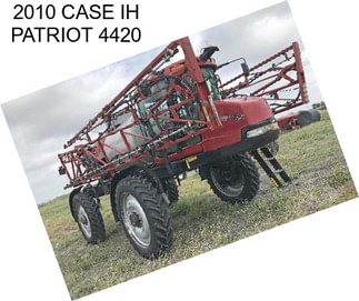 2010 CASE IH PATRIOT 4420