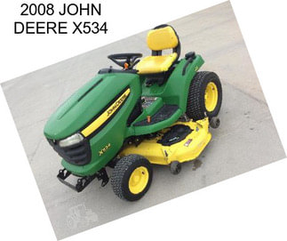 2008 JOHN DEERE X534