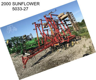 2000 SUNFLOWER 5033-27