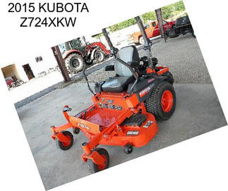 2015 KUBOTA Z724XKW