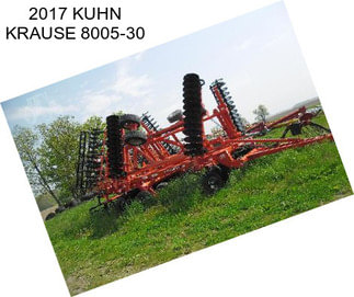 2017 KUHN KRAUSE 8005-30
