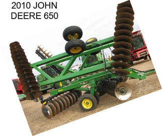 2010 JOHN DEERE 650
