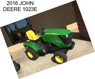 2016 JOHN DEERE 1023E