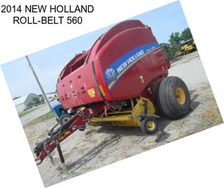 2014 NEW HOLLAND ROLL-BELT 560