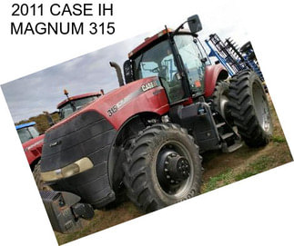 2011 CASE IH MAGNUM 315