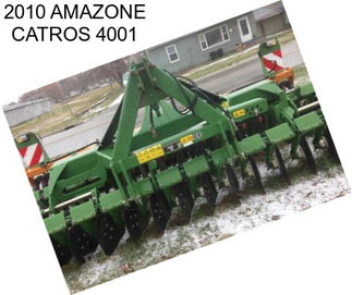 2010 AMAZONE CATROS 4001