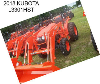 2018 KUBOTA L3301HST