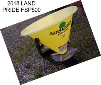 2018 LAND PRIDE FSP500