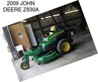 2009 JOHN DEERE Z830A