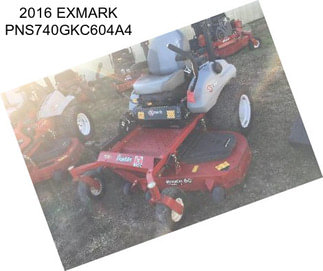 2016 EXMARK PNS740GKC604A4