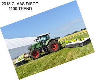 2018 CLAAS DISCO 1100 TREND