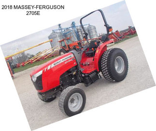 2018 MASSEY-FERGUSON 2705E