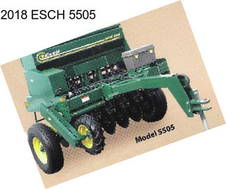 2018 ESCH 5505