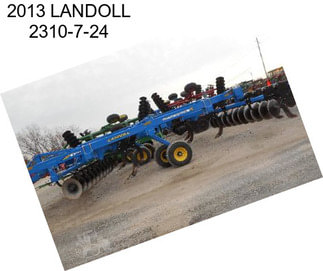 2013 LANDOLL 2310-7-24