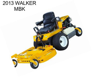 2013 WALKER MBK