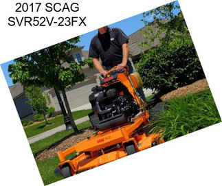 2017 SCAG SVR52V-23FX