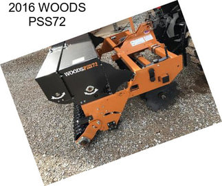 2016 WOODS PSS72