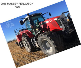 2016 MASSEY-FERGUSON 7726