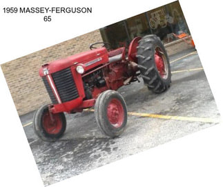 1959 MASSEY-FERGUSON 65