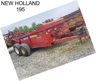 NEW HOLLAND 195